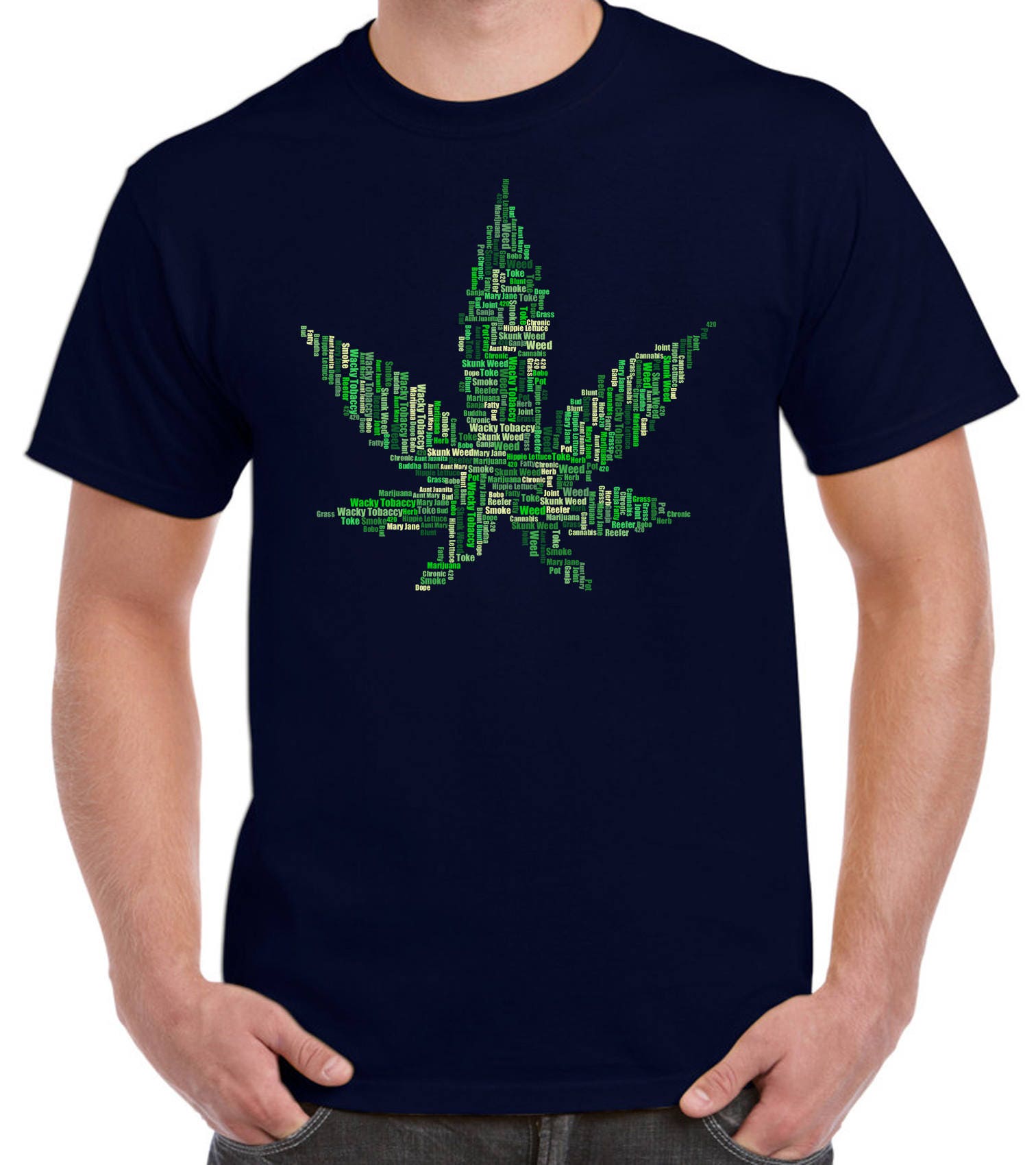 【大人気‼️】大麻×スラング×weed ×slang ×Tシャツ ユニークプリント 大麻 スラング weed slang drag 半袖Tシャツ