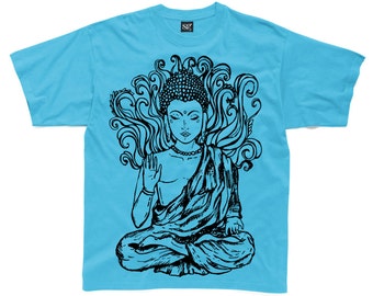Buddha Large Print Kid's Children's Unisex T-shirt - Buddhism