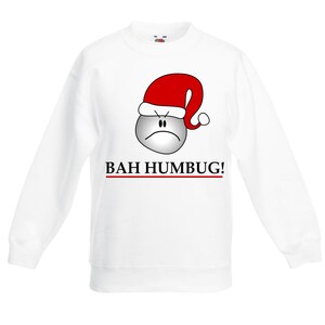 Bah Humbug! Scrooge Childrens Unisex Christmas Jumper