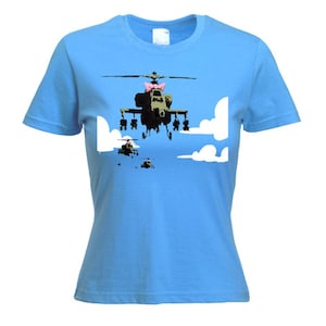 Banksy Happy Choppers Women&#39;s T-Shirt