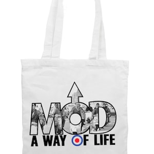 Mod A Way Of Life Cotton Tote Shopping Bag