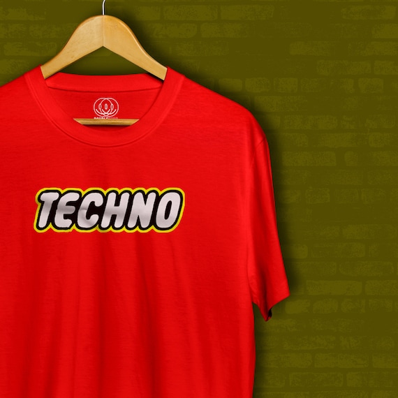 Techno Logo Acid House Dance Musica Rave DJ Men's T-Shirt - Etsy Italia