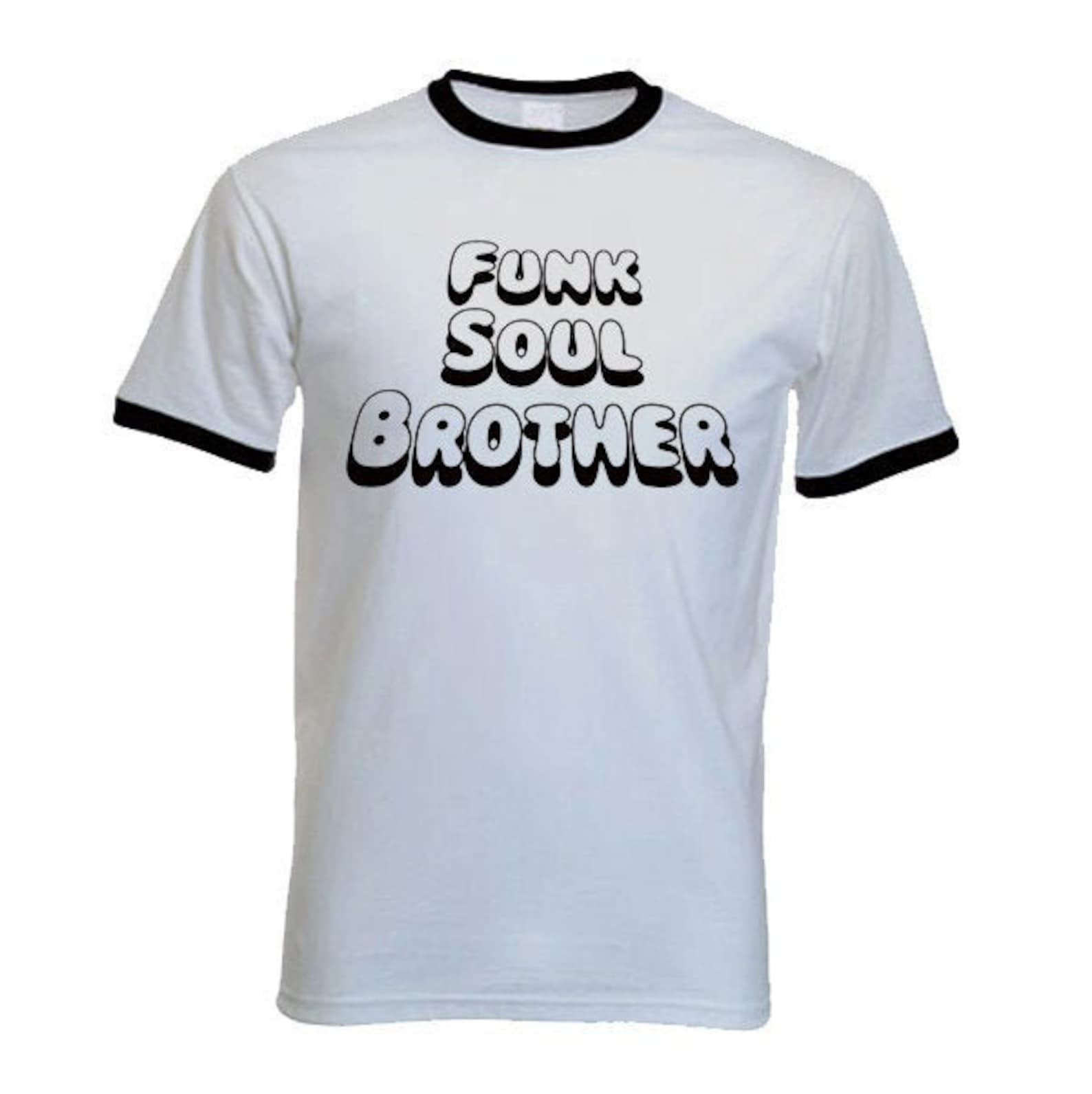 Funk Soul Brother Men's Ringer Tshirt Etsy UK