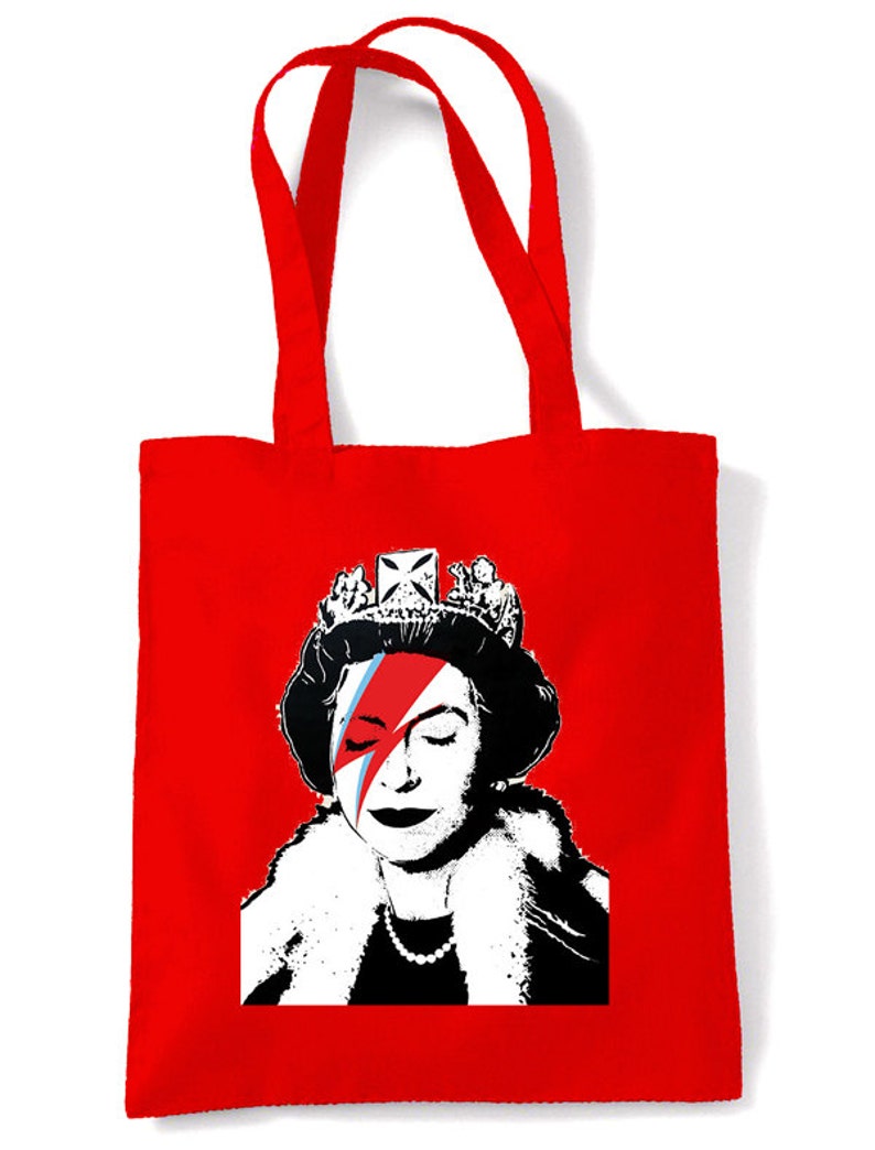 Banksy Queen Bitch Shopping Bag image 3