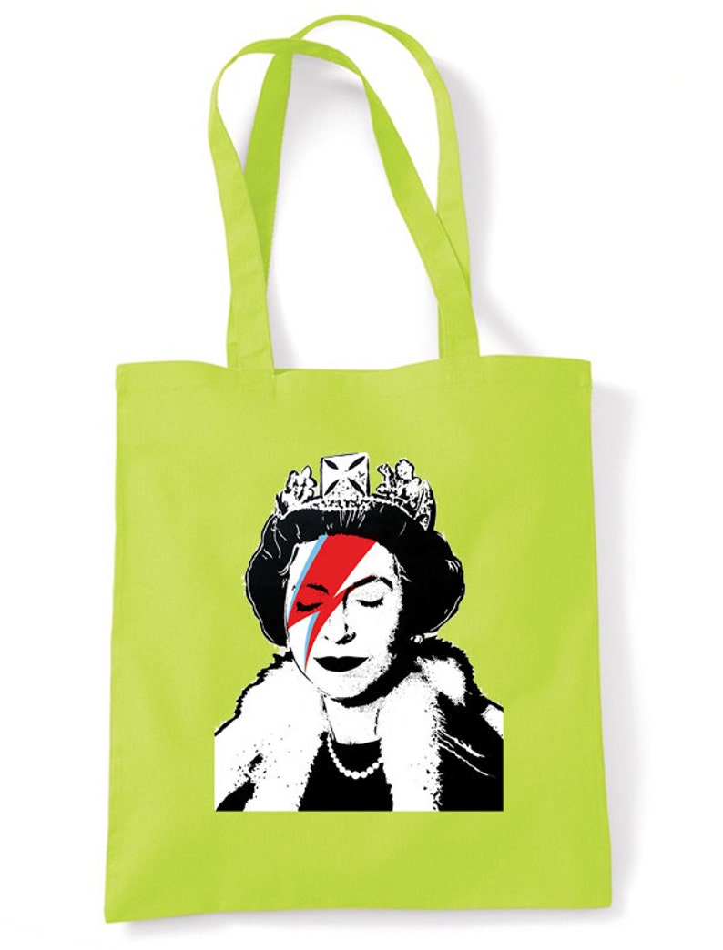 Banksy Queen Bitch Shopping Bag image 4