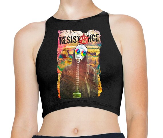 american apparel cotton spandex sleeveless crop top