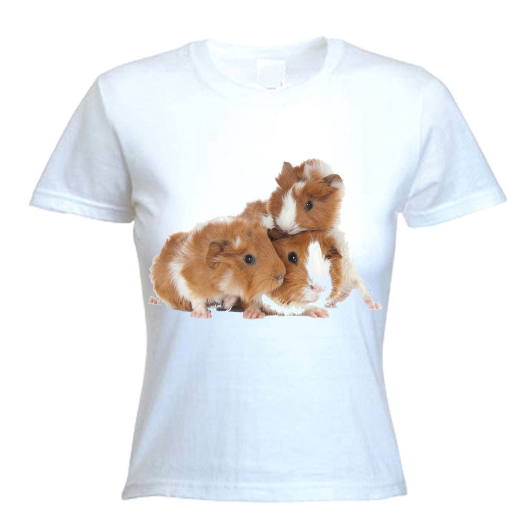 Guinea Pig Family Women's Tshirt Etsy
