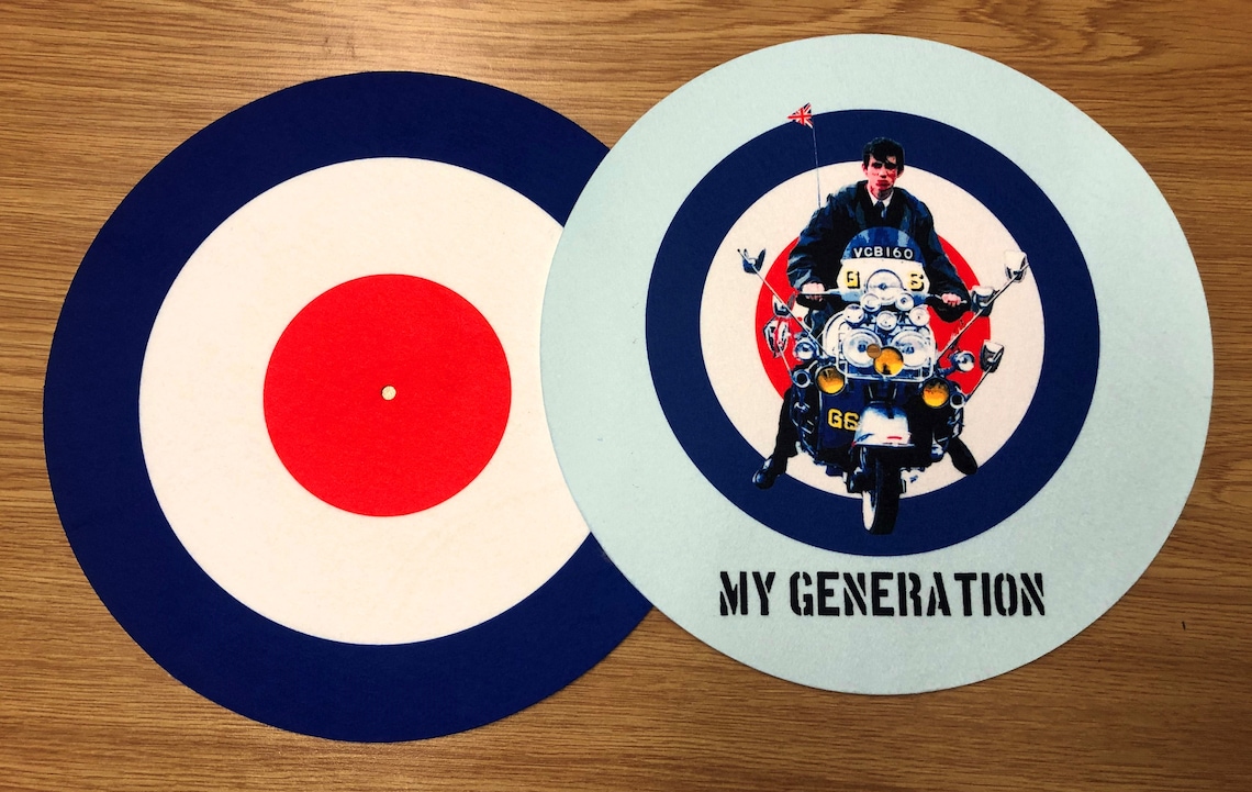 Custom Personalised DJ Slipmat with an Image logo or Text of Etsy