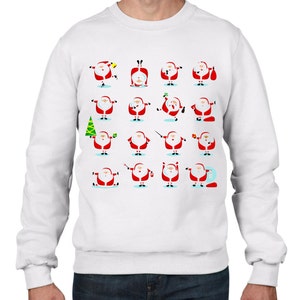 Santa Claus Men&#39;s Christmas Sweatshirt Jumper
