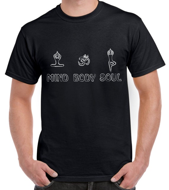 Mind Body Soul Yoga Men's T-Shirt