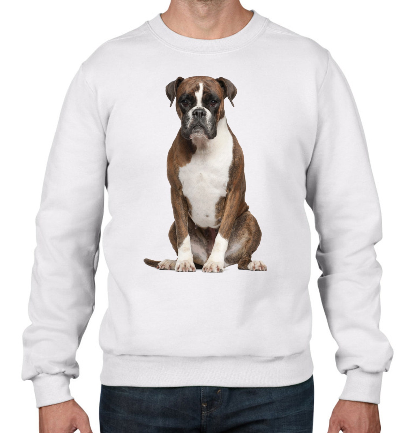 Boxer dog sweatshirts deals