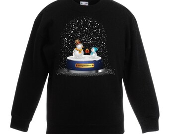 Snow Globe Childrens Unisex Christmas Jumper