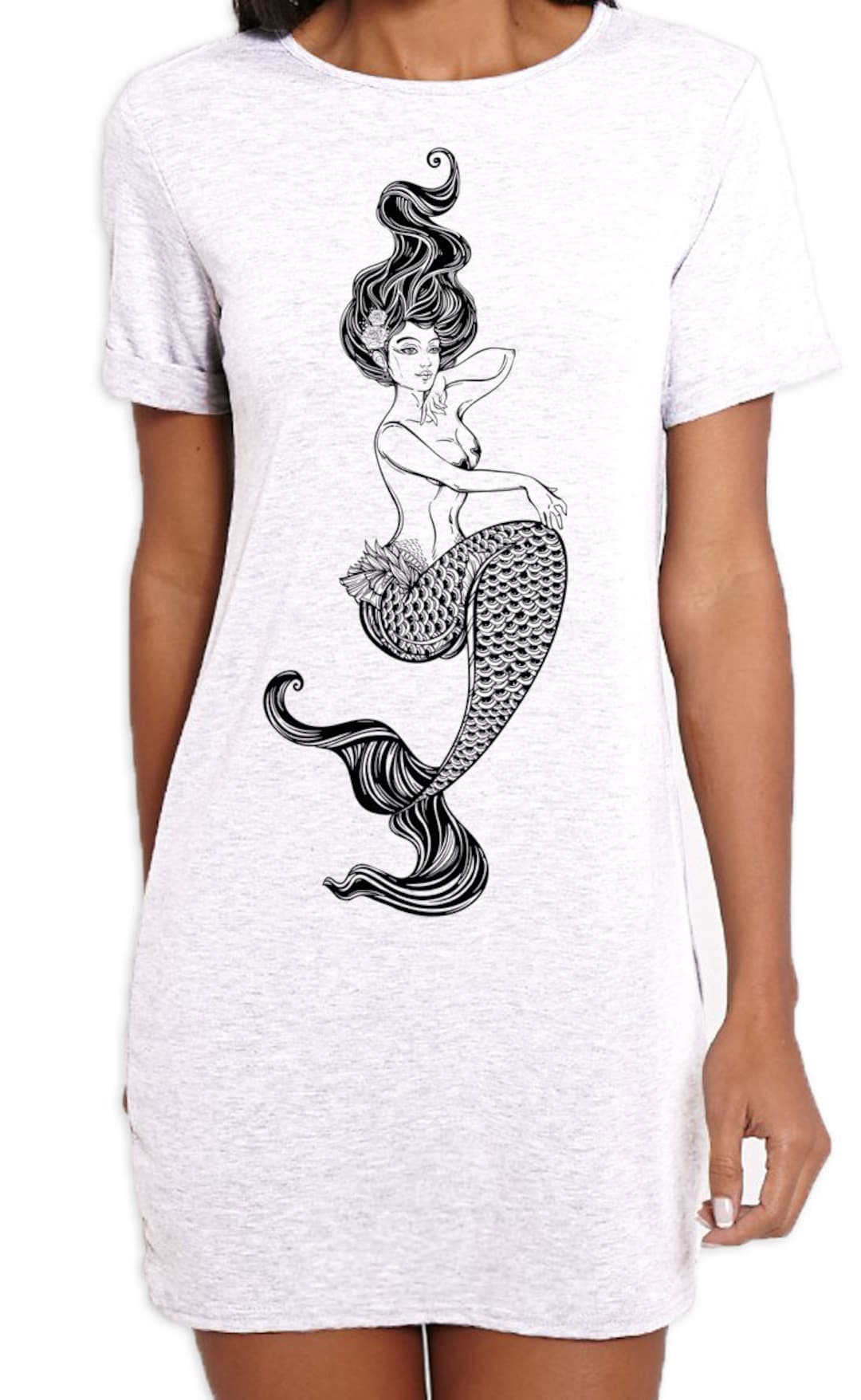 knee length dresses for ladies T-Shirt Dress