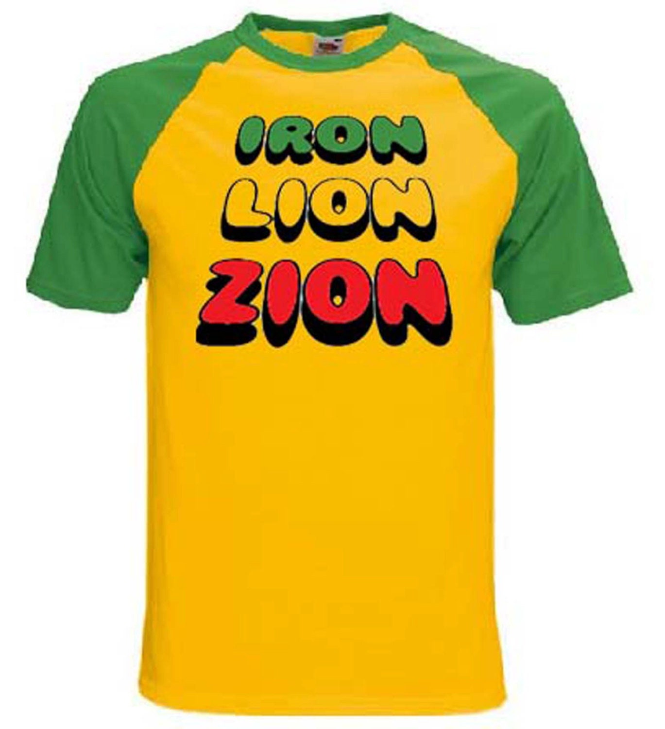 Iron Lion Zion Men's T-shirt Reggae 