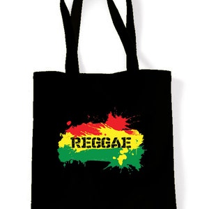 Reggae Splash Tote Shopping Bag