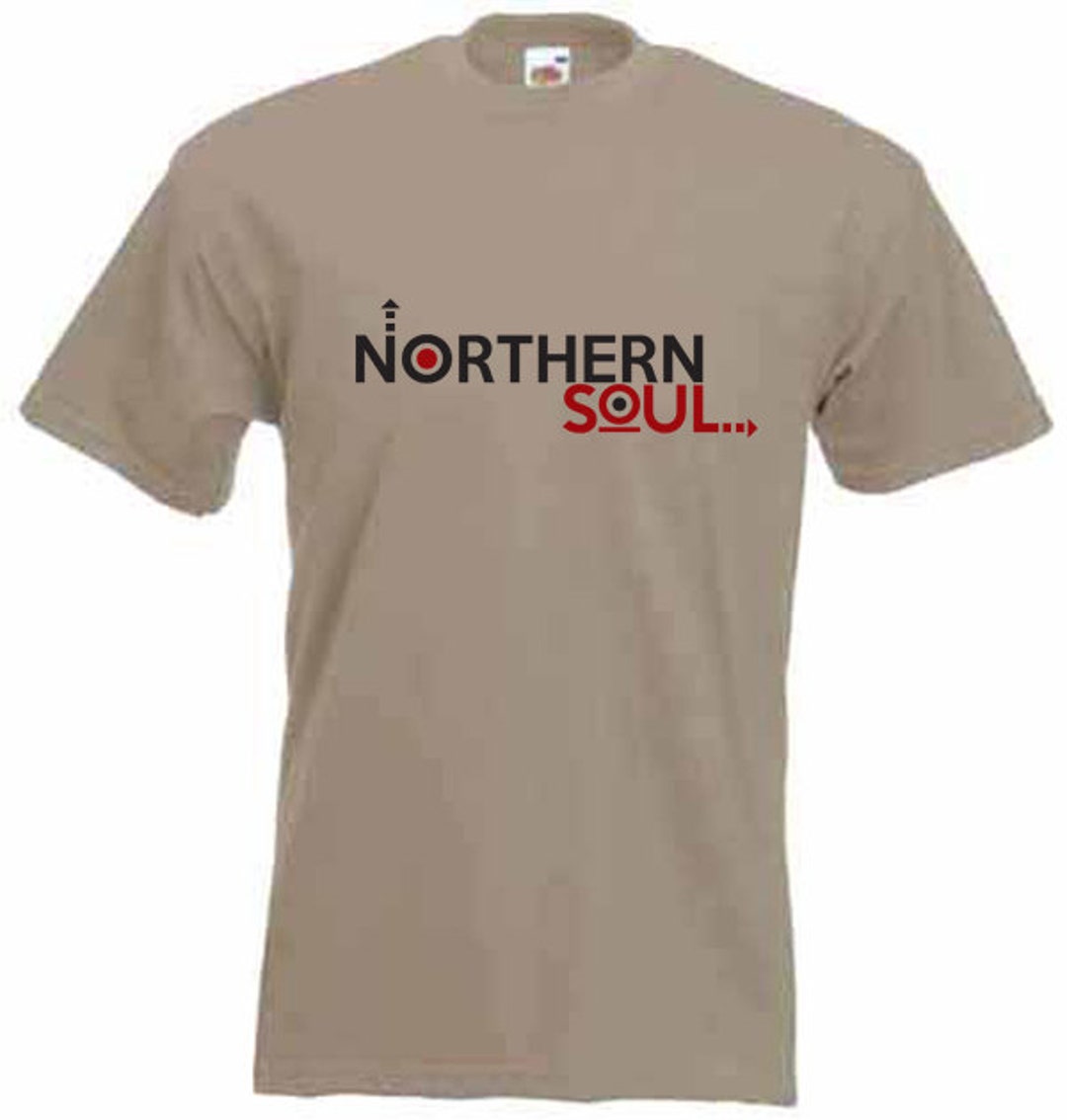 Tribal T-Shirts Felpa Con Cappuccio Northern Soul | 80% Cotone | Tasca A Marsupio