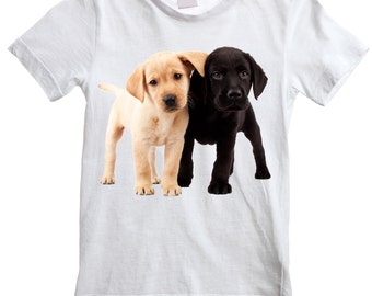 Labrador Puppies Unisex Childrens T-Shirt