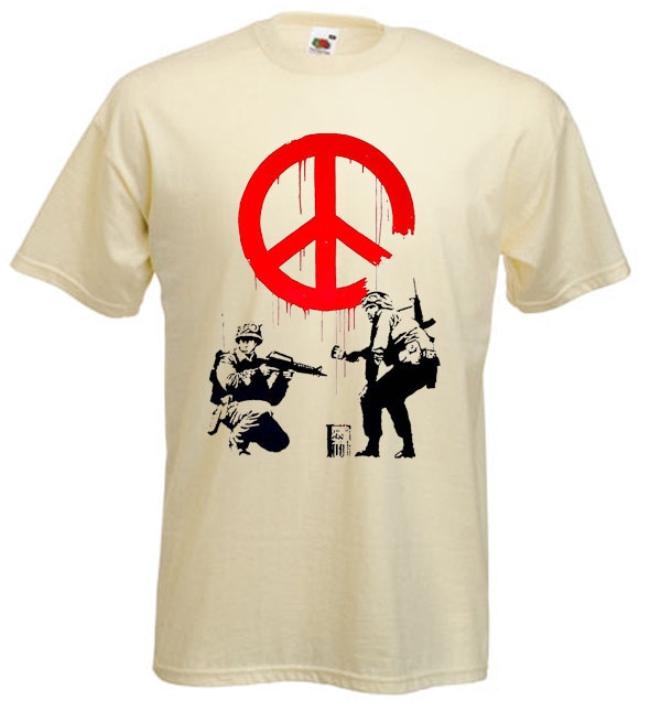Image of Banksy Cnd Soldiers T-Shirt