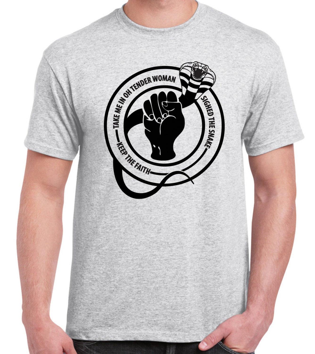 Snake Northern Soul Mens T-shirt | Etsy 