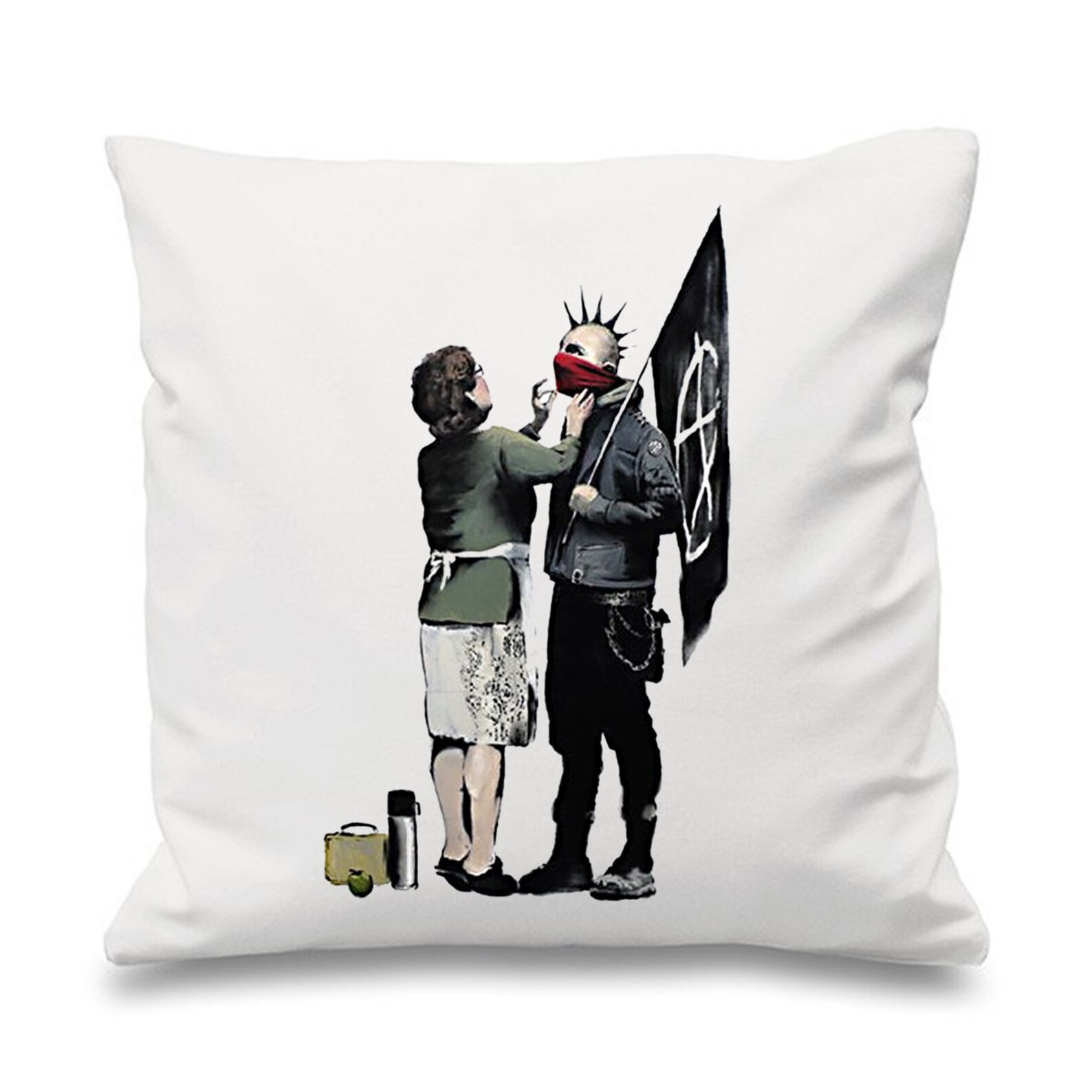 Картина бэнкси morons