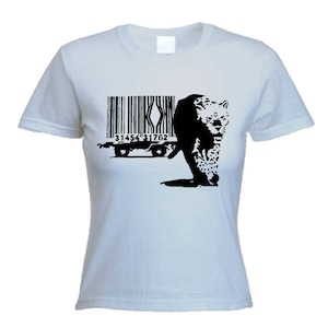 Banksy Leopard Women&#39;s T-Shirt