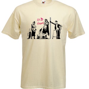 Banksy Old Skool Mens T-Shirt