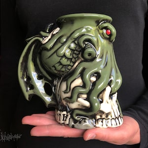 Custom Cthulhu mug, Personalized Cthulhu mug, Unique Personalized Gift, Custom Name Mug