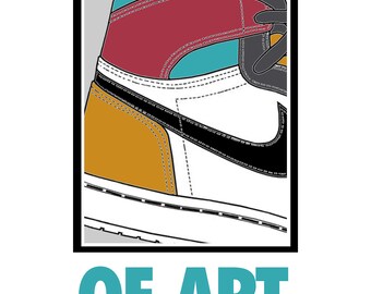 Multicolor Jordan - Etsy