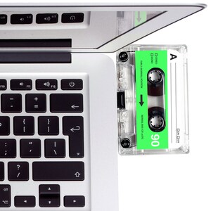 4GB/8GB/16GB USB Mixtape Retro Personalised Gift Green, Birthday, Wedding Present Boyfriend, Best friend Flash Drive image 2