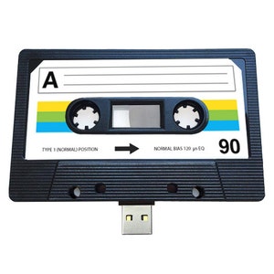 4GB/8GB/16GB USB Mix tape Retro Personalized Quirky Gift Anniversary Present, Boyfriend, Girlfriend, Flash Drive image 2