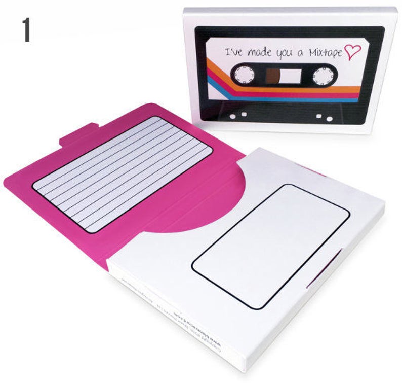 4GB/8GB/16GB USB Mixtape Retro Anniversary Gift , Loved One, Cute Birthday Present Valentines Day , Girlfriend, Friend Cassette image 4