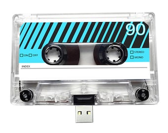 4GB/8GB/16GB USB Mixtape - Retro Personalised Gift - Gadget, Loved One, Birthday, Wedding Present- Boyfriend, Girlfriend, Flash Drive