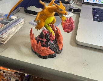 Pokemon Charizard 3D Printed and Painted