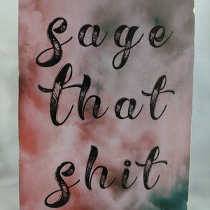 Witch Art, Sage Art, Altar Decor, Witchy Art, Goth Decor, Halloween Art, Halloween Decor, Gothic Home Decor, Goth Art, Boho Art, Kitchen Art image 4