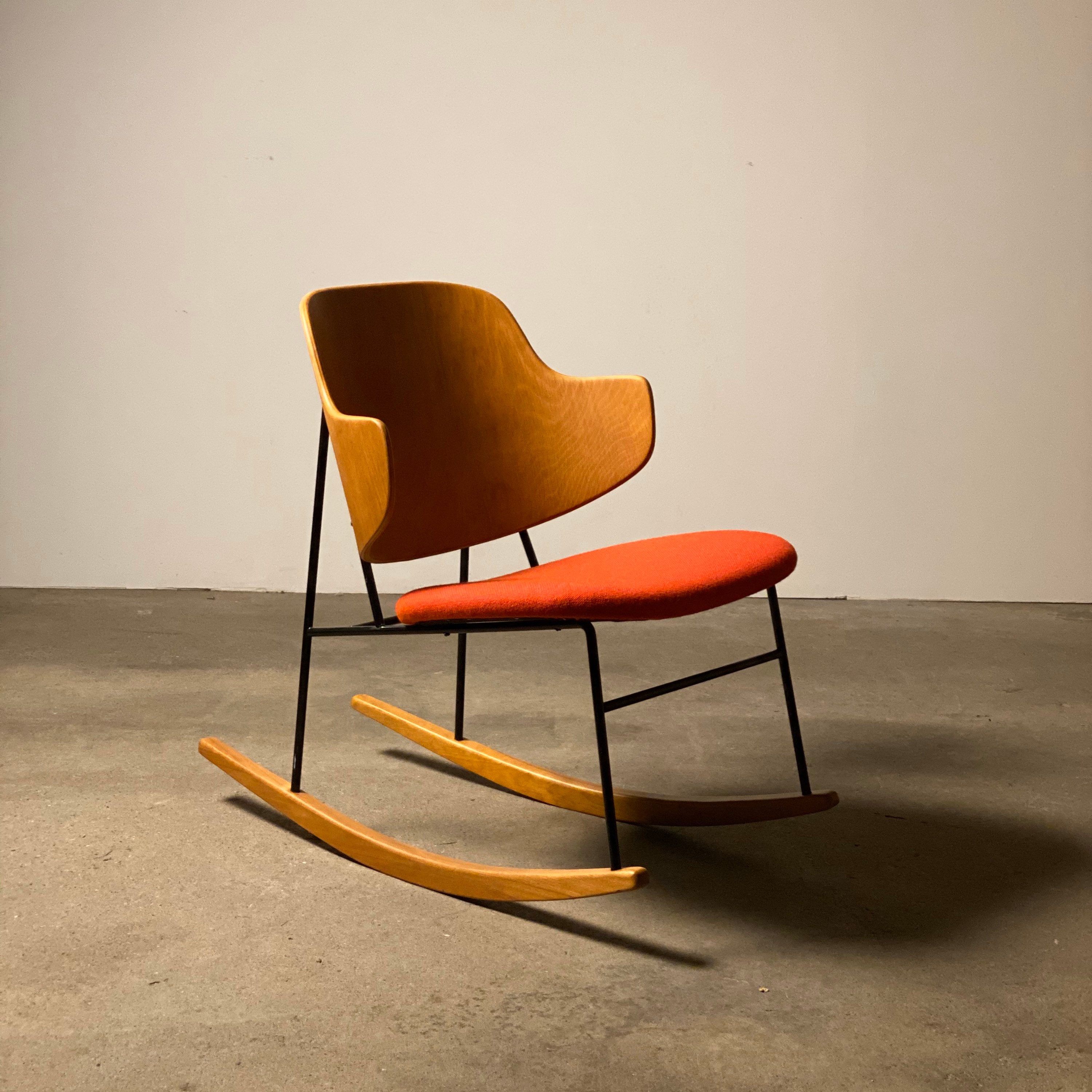Kofod Larsen Penguin Rocking Chair Etsy UK