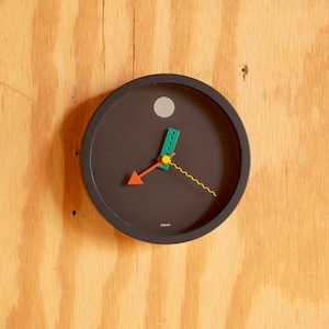 Postmodern Wall Clock by Shohei Mihara for Wakita