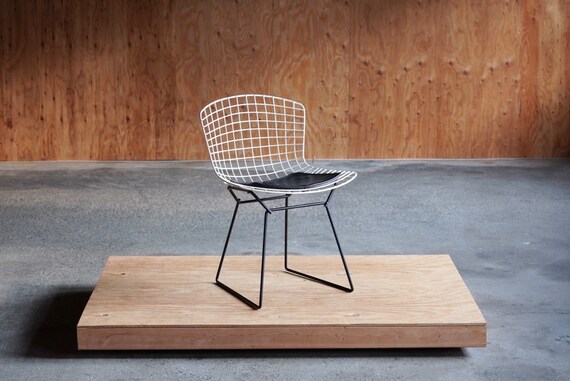 Vintage Knoll / Bertoia / Side Chair Kids Size Bertoia Wire Side