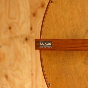 Swedish Teak Table Mirror by Luxus image 6