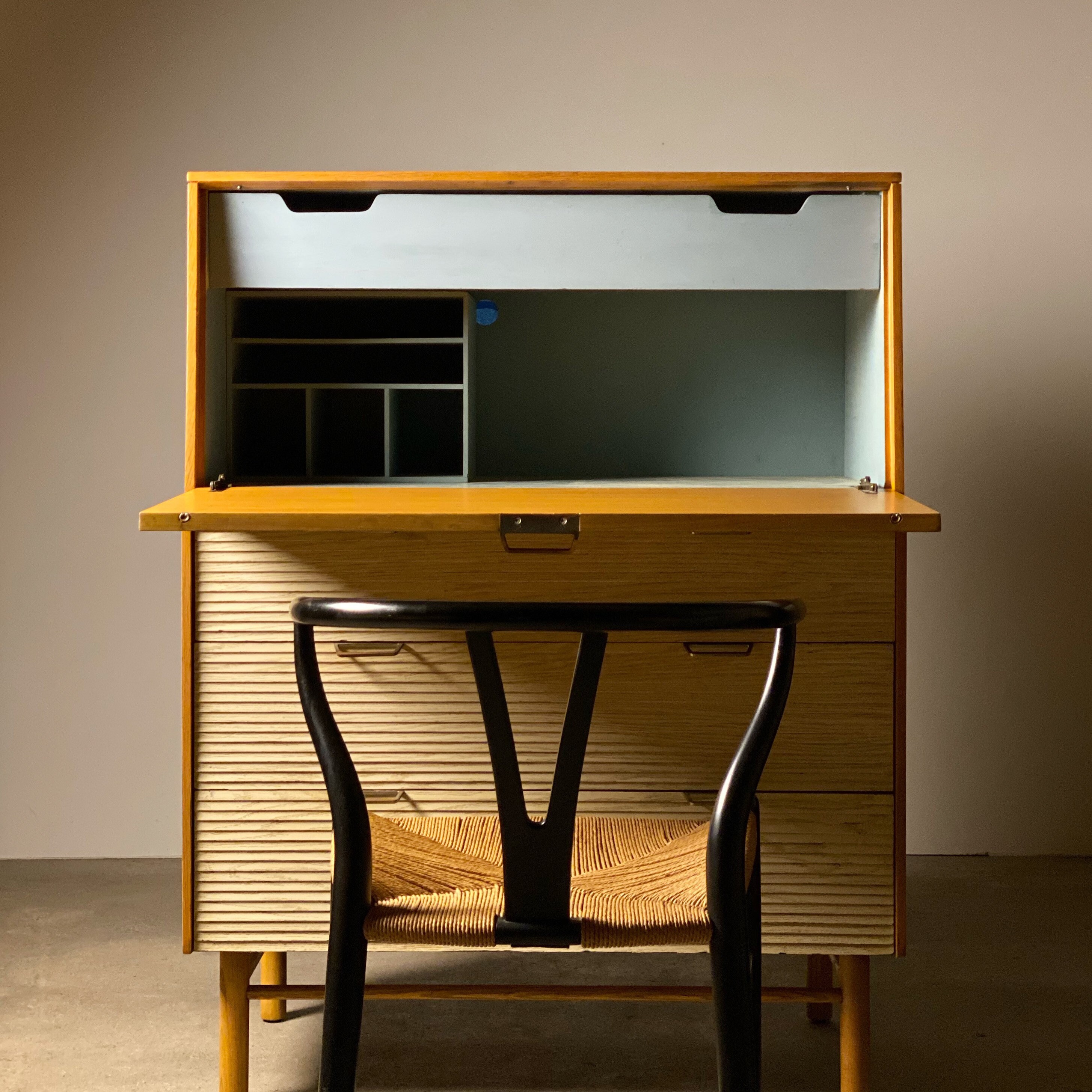 Raymond Loewy Drop Front Cabinet by Mengel Etsy UK