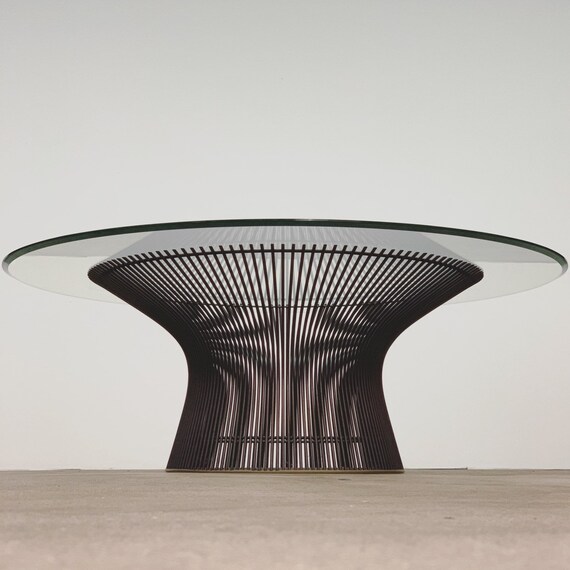 Vintage Warren Platner Bronze Coffee Table By Knoll Warren Platner Bronze Coffee Table