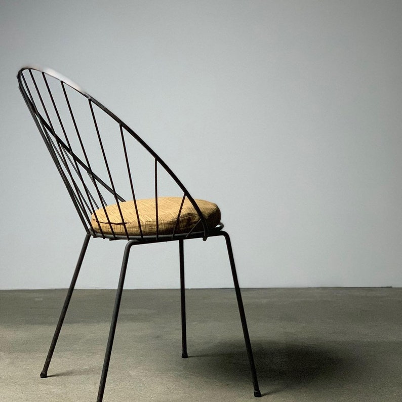 Modernist Iron Chair image 4