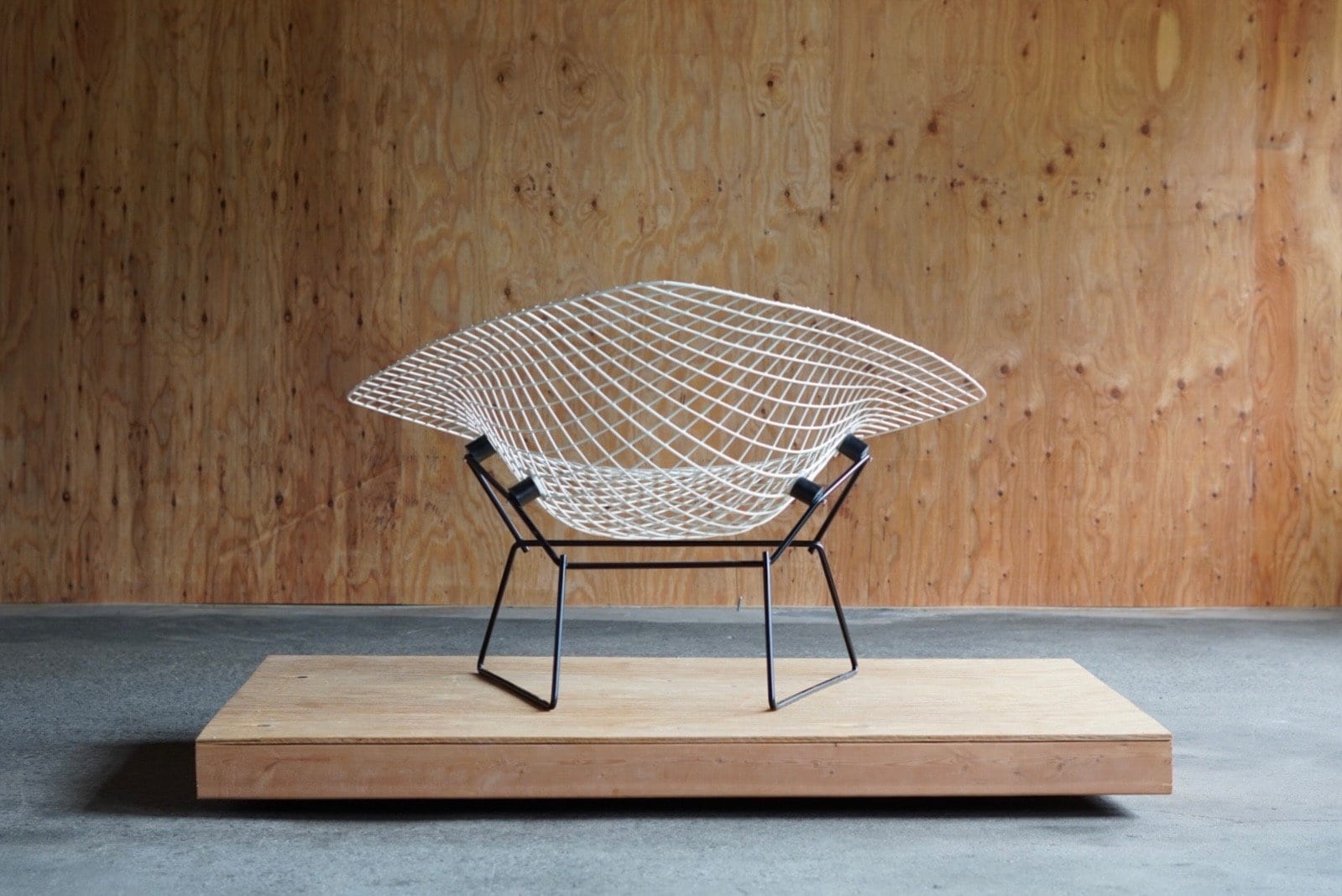 Diamond Cut Chair モダン スペースエイジ ダイニングチェア Harry Bertoia Large Diamond Chair by Knoll - Etsy