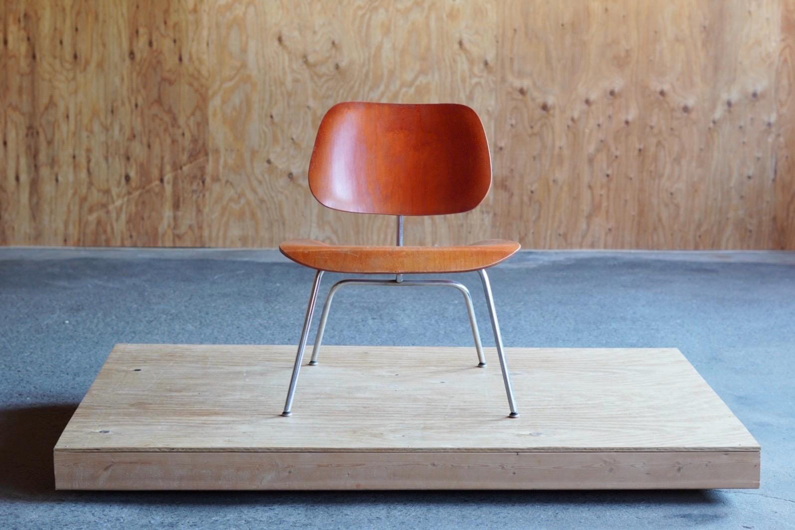 Herman Miller Red Aniline Dyed LCM by Eames (evans) - Etsy