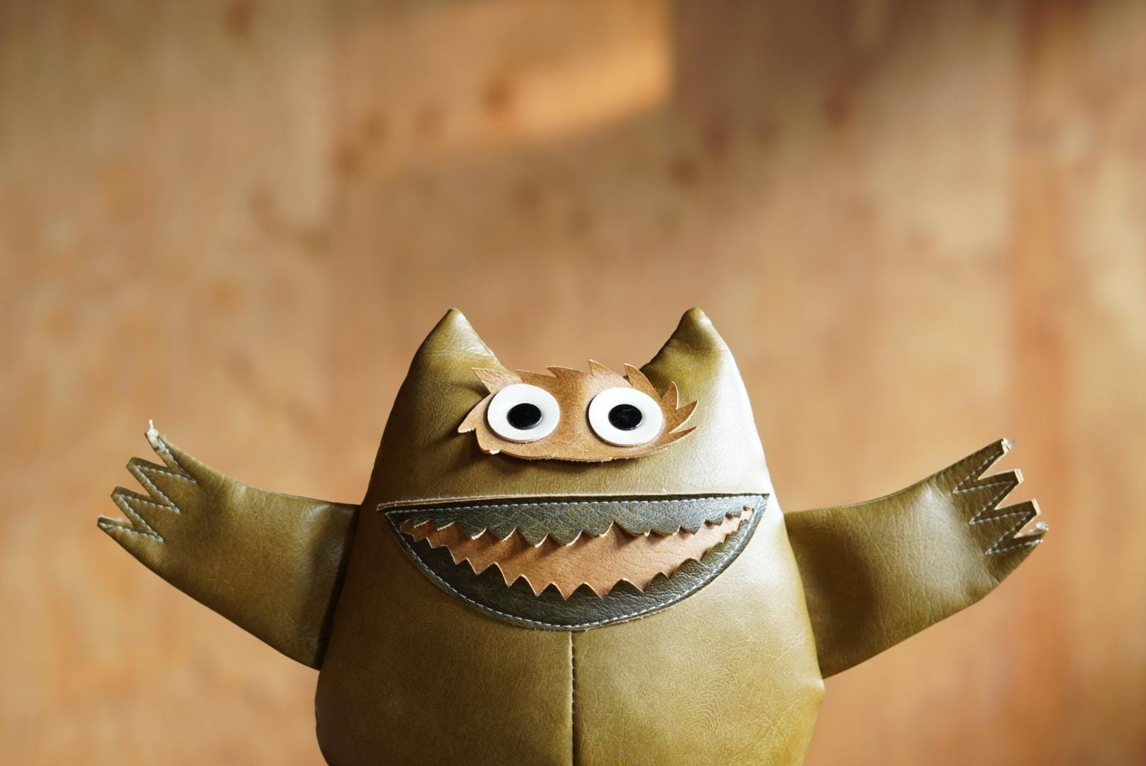 Naugahyde Monster - Etsy