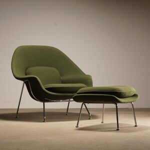 Green womb chair discount