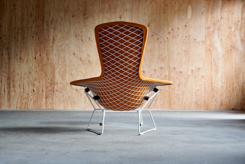 Harry Bertoia Bird Chair Ottoman by Knoll image 2