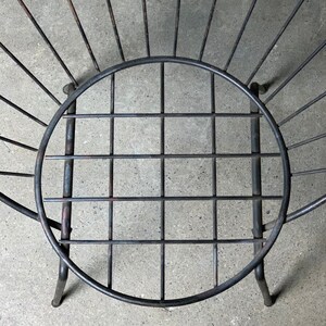 Modernist Iron Chair image 5