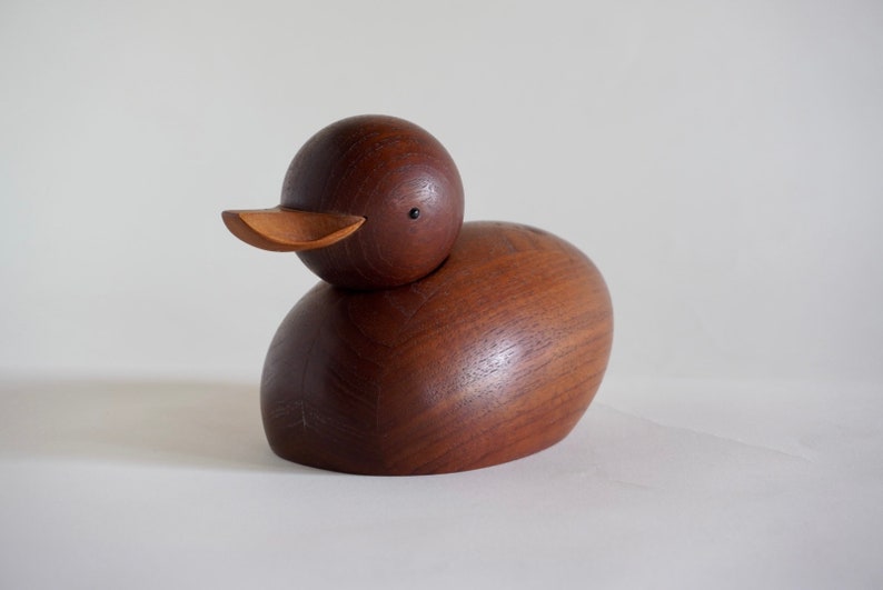 Danish Teak Mama Duck by Hans Bolling Skjode Skern image 3