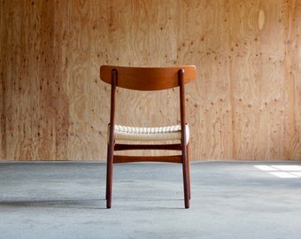 Hans Wegner CH23 Teak + Oak Side Chair