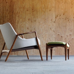 Kofod Larsen Lounge Chair and Ottoman by Selig